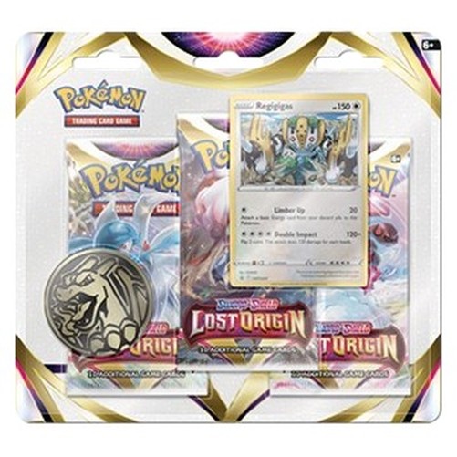 Pokemon Lost Origin: Regigigas 3-Pack Blister