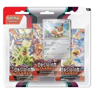 Pokemon Obsidian Flames: Eevee 3-Pack Blister