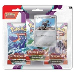 Pokemon Paldea Evolved: Varoom 3-Pack Blister