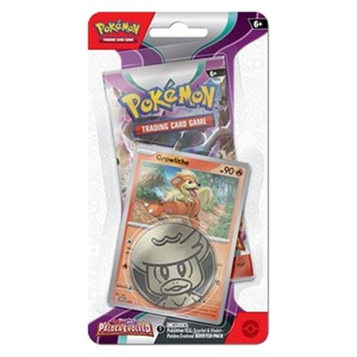 Pokemon Paldea Evolved: Growlithe 1-Pack Blister