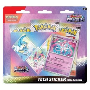 Pokemon Prismatic Evolutions: Sylveon Tech Sticker Collection