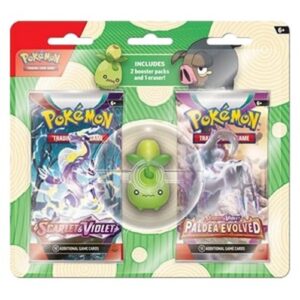 Pokemon Back to School 2023 Smoliv Eraser 2-Pack Blister