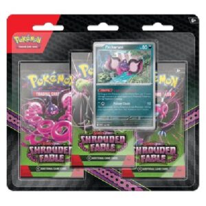 Pokemon Shrouded Fable: Pecharunt 3-Pack Blister