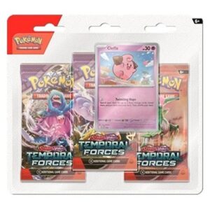 Pokemon Temporal Forces: Cleffa 3-Pack Blister