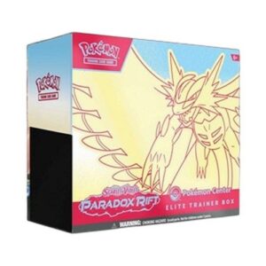 Pokemon Paradox Rift Roaring Moon Pokemon Center Elite Trainer Box