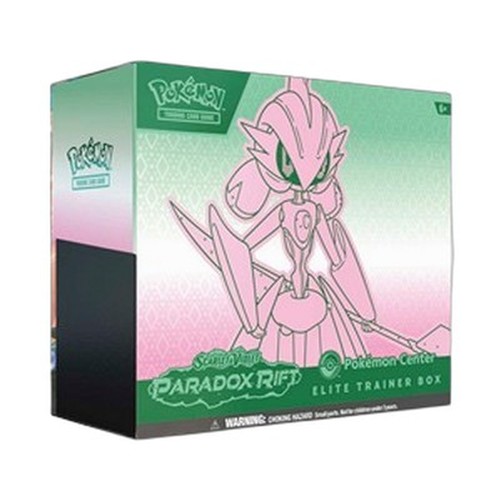 Pokemon Paradox Rift Iron Valiant Pokemon Center Elite Trainer Box