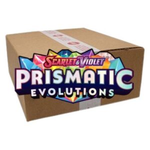 Pokemon Prismatic Evolutions 10 Elite Trainer Box Case