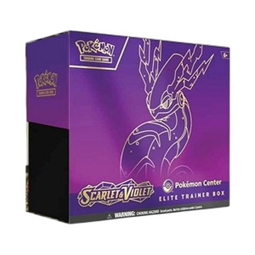 Pokemon Scarlet & Violet Miraidon Pokemon Center Elite Trainer Box