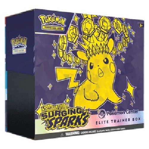 Pokemon Surging Sparks Pokemon Center Elite Trainer Box