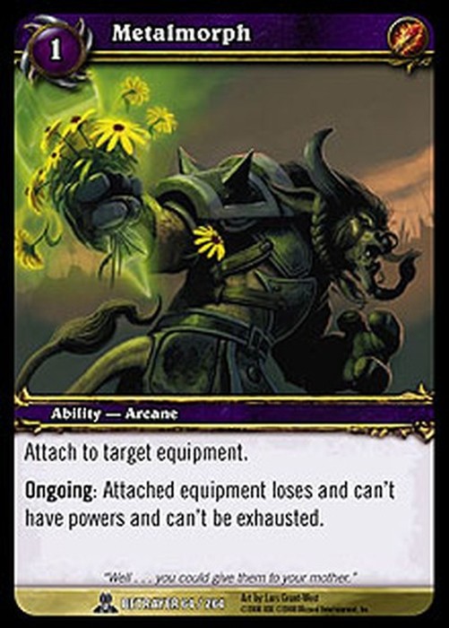 World of Warcraft TCG Metalmorph