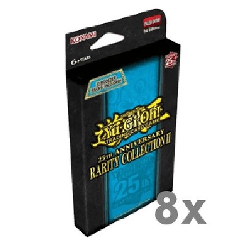 Yu-Gi-Oh! 25th Anniversary Rarity Collection II: Special 2-Pack Tuckbox Case