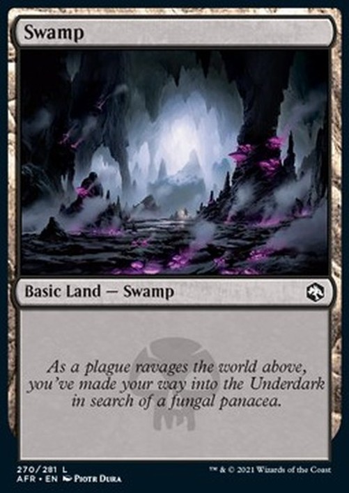 Magic: The Gathering Swamp (V.1)