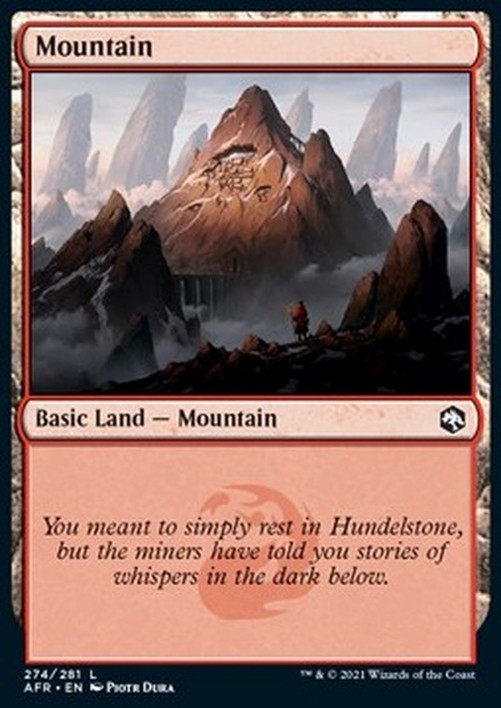 Magic: The Gathering Mountain (V.1)