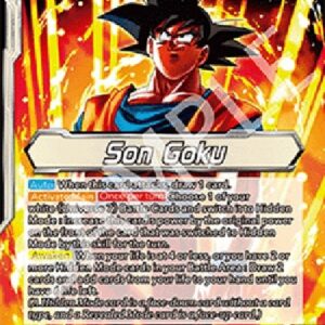 Dragon Ball Super Son Goku // SSG Son Goku, Crimson Power (V.2 - Alternate Art)