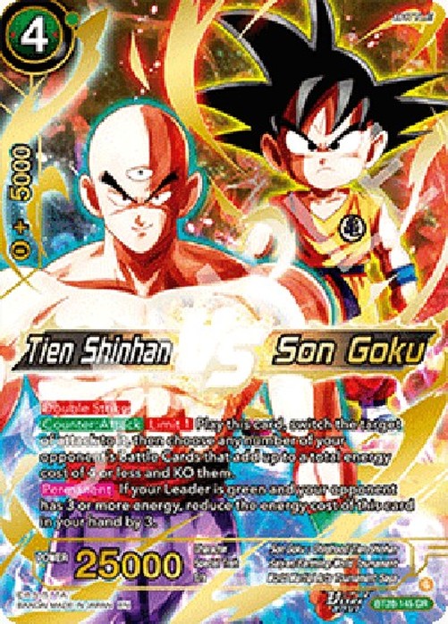 Dragon Ball Super Tien Shinhan VS Son Goku