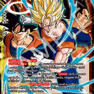 Dragon Ball Super SS Vegito, Strongest Fighter in History (V.1 - Super Rare)