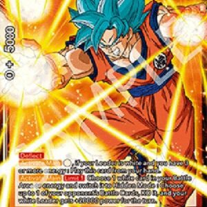 Dragon Ball Super SSB Son Goku, Power Through Evolution (V.1 - Super Rare)
