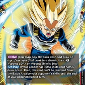 Dragon Ball Super Vegeta : DA (-021) [Fusion World] (V.1 - Super Rare)