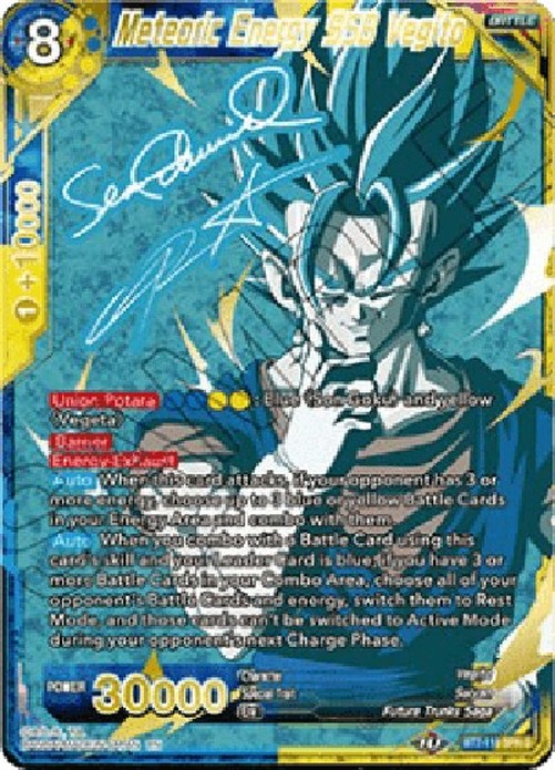 Dragon Ball Super Meteoric Energy SSB Vegito (V.3 - Special Rare)