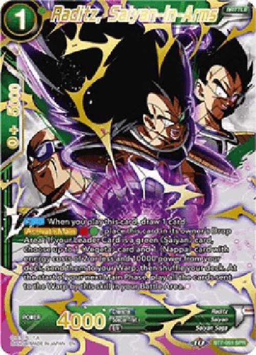 Dragon Ball Super Raditz, Saiyan-In-Arms (V.2 - Special Rare)