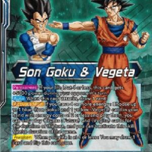 Dragon Ball Super BT7P Son Goku & Vegeta // SSB Vegito, Energy Eruption