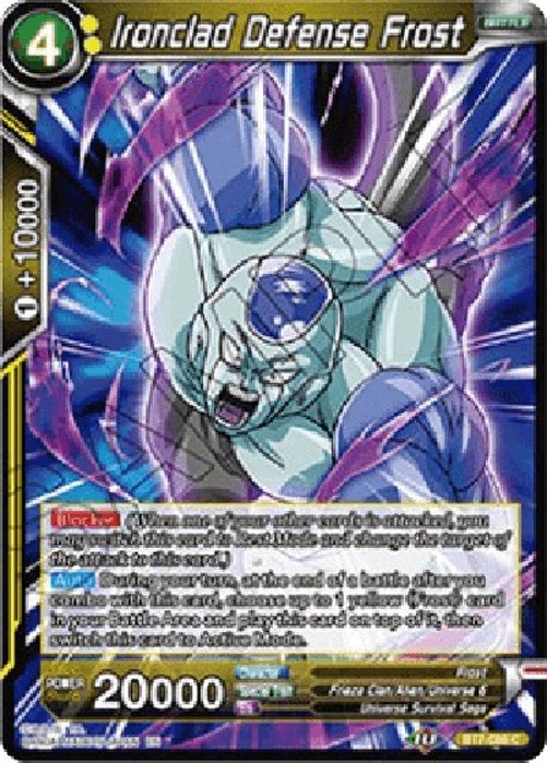 Dragon Ball Super Ironclad Defense Frost