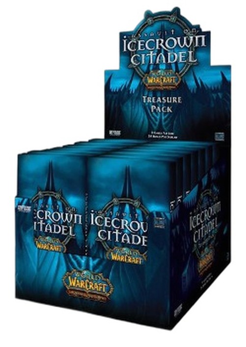 World of Warcraft TCG Assault on Icecrown Citadel: Treasure Pack Display