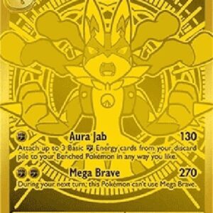 Pokemon Mega Lucario ex