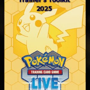 Pokemon Live Code Card: Trainer's Toolkit 2025