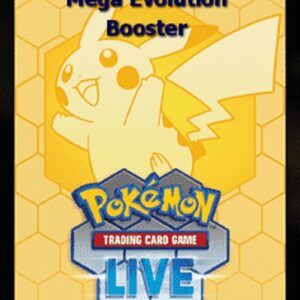 Pokemon Mega Evolution Live Code Card: Booster