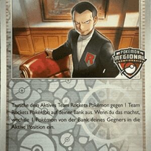 Pokemon Team Rocket's Giovanni German