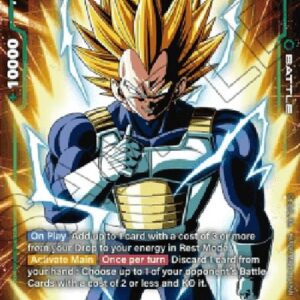 Dragon Ball Super -JP Vegeta (-096) [Fusion World] (V.2 - Alternate Art)
