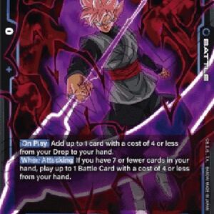 Dragon Ball Super -JP Goku Black (-039) [Fusion World] (V.1 - Super Rare)