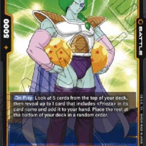 Dragon Ball Super FB01P Zarbon (-116) [Fusion World]