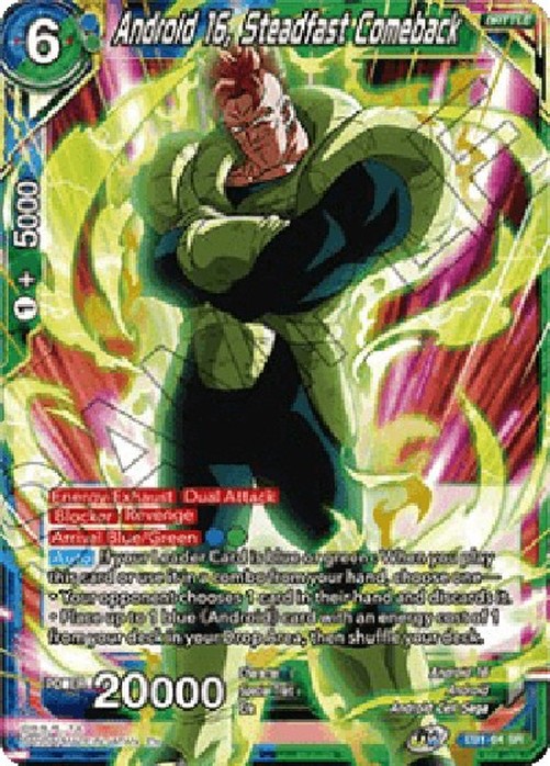 Dragon Ball Super Android 16, Steadfast Comeback