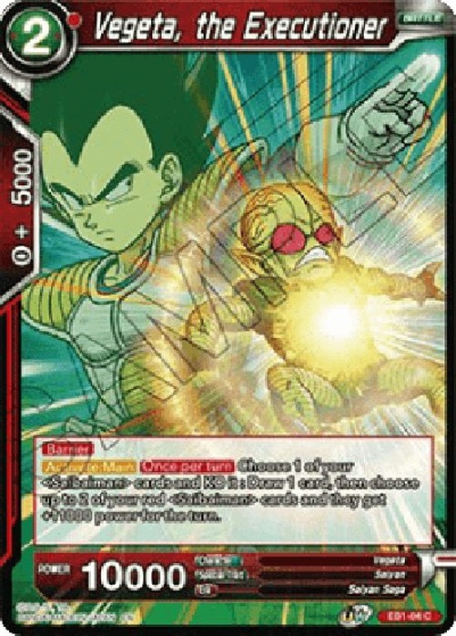 Dragon Ball Super Vegeta, the Executioner