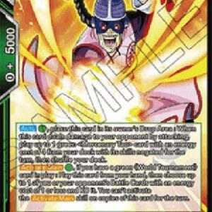 Dragon Ball Super Mercenary Tao, Overflowing Confidence