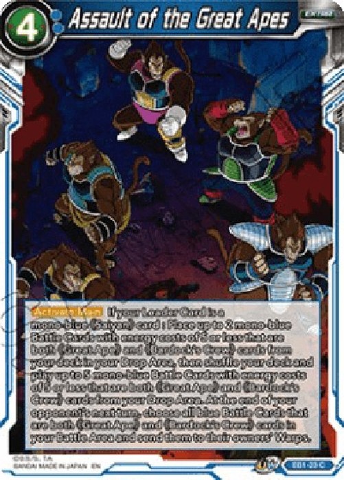 Dragon Ball Super Assault of the Great Apes