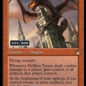 Magic: The Gathering Hellkite Tyrant (V.3)