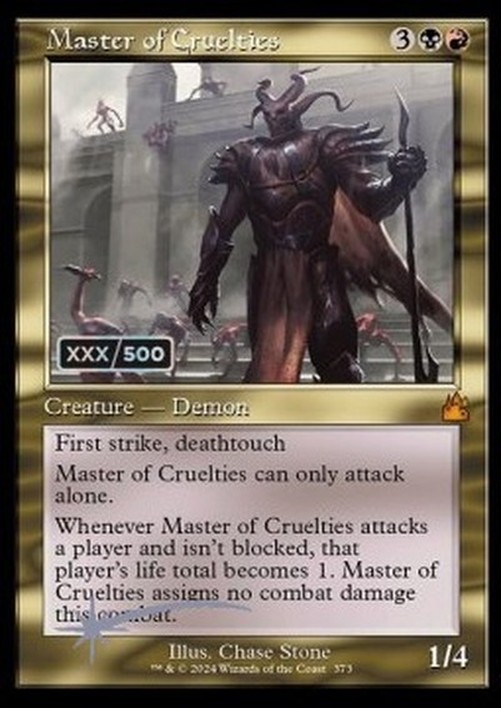 Magic: The Gathering Master of Cruelties (V.2)