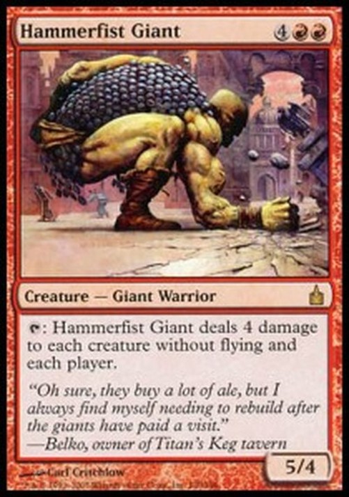 Magic: The Gathering Hammerfist Giant