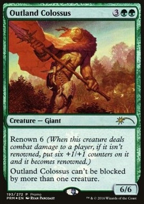 Magic: The Gathering Outland Colossus