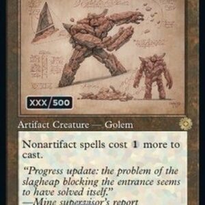 Magic: The Gathering Lodestone Golem (V.3)