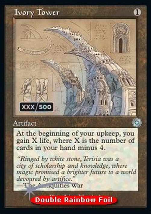 Magic: The Gathering Ivory Tower (V.3)