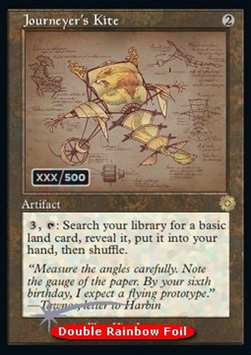 Magic: The Gathering Journeyer's Kite (V.3)