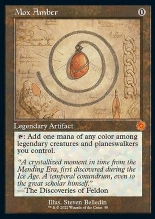 Magic: The Gathering Mox Amber (V.2)