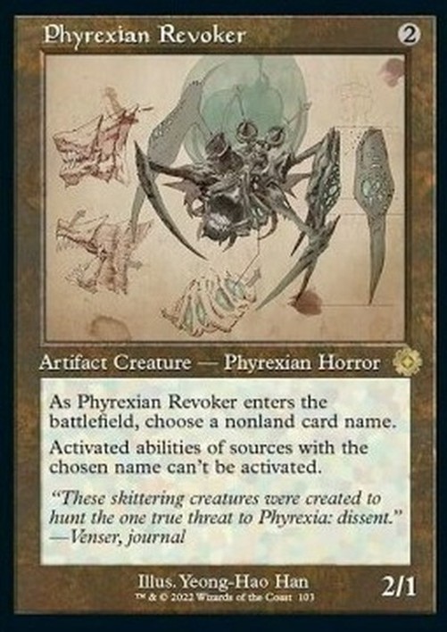 Magic: The Gathering Phyrexian Revoker (V.2)