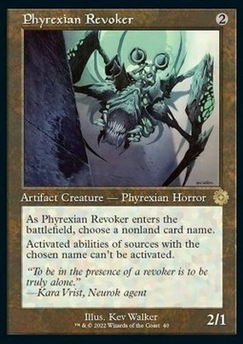 Magic: The Gathering Phyrexian Revoker (V.1)