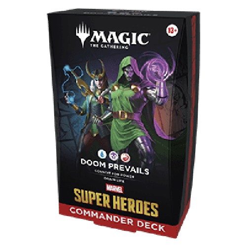 Magic: The Gathering Commander: Magic: The Gathering | Marvel Super Heroes: "Doom Prevails" Commander Deck