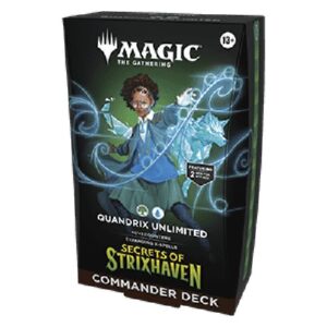 Magic: The Gathering Commander: Secrets of Strixhaven: "Quandrix Unlimited" Commander Deck